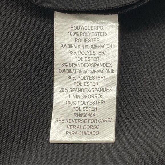 SD Collection Sequin Mesh Scuba Dress Size 10P - Picture 12 of 14